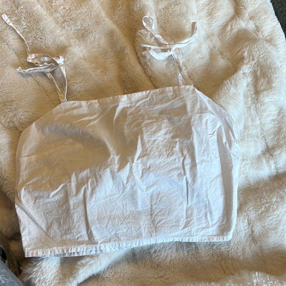 White tank top